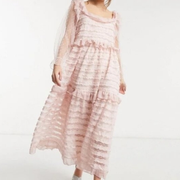 Sister Jane Small Talk Ruffle Midi Dress - Picture 13 of 16